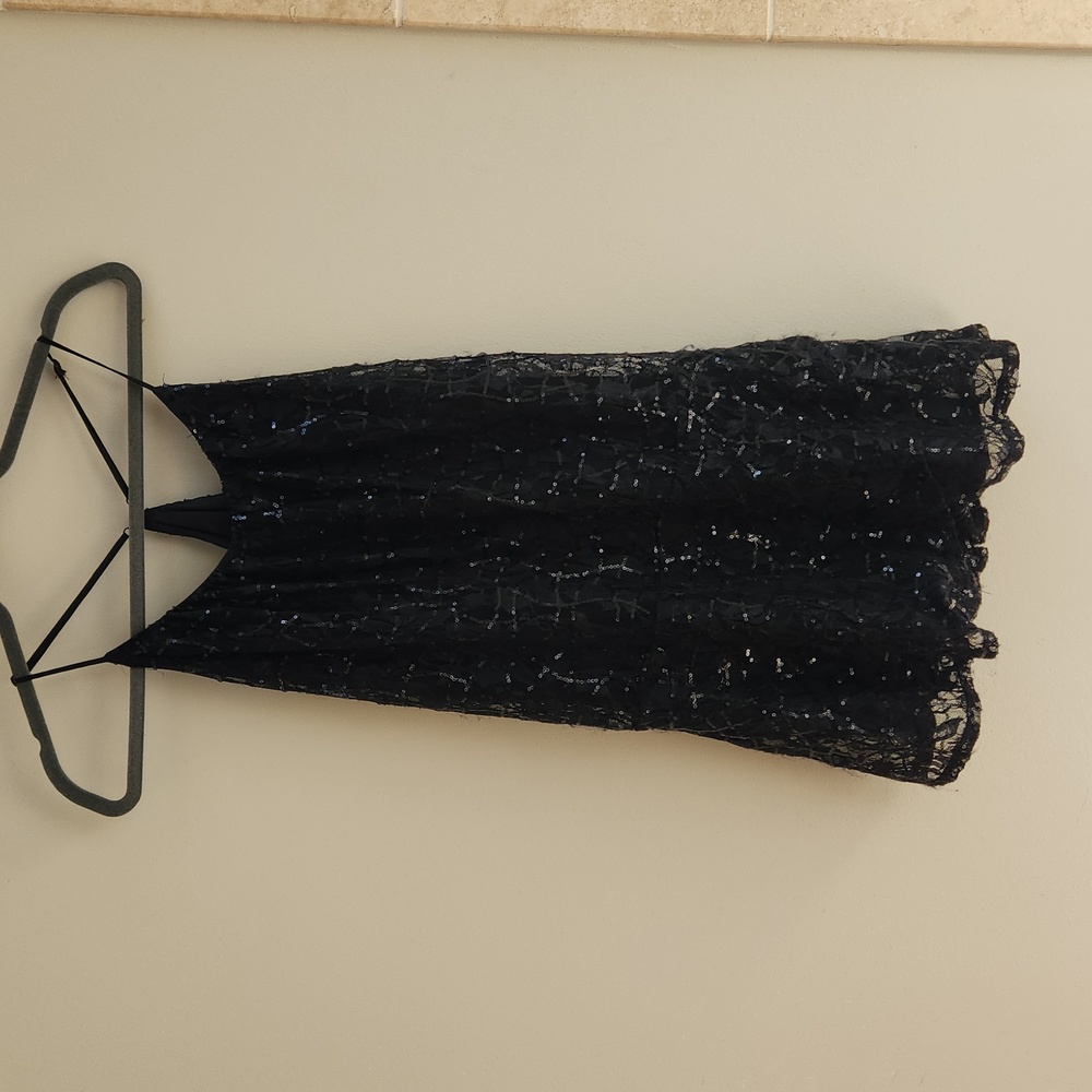 NWT Bllack sequin small size dress or top